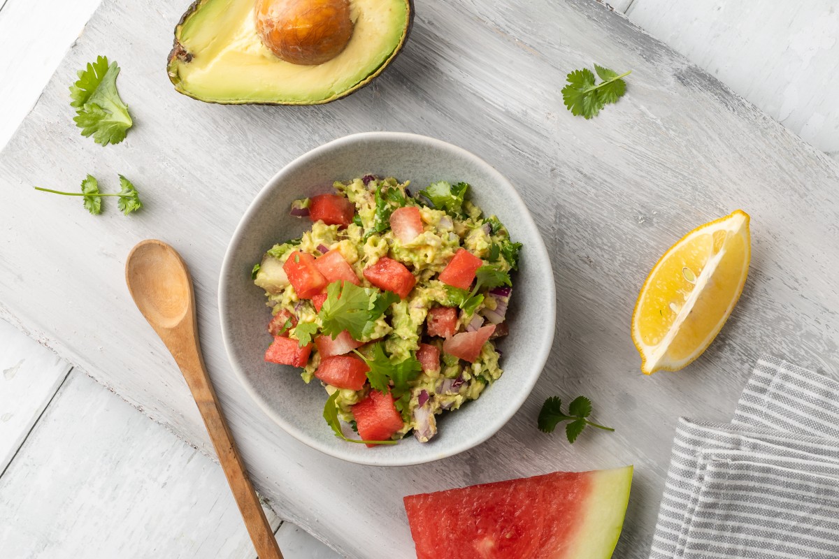 Guacamole con anguria