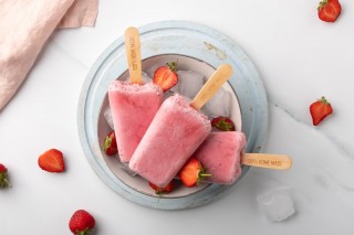 Aardbeienijs
