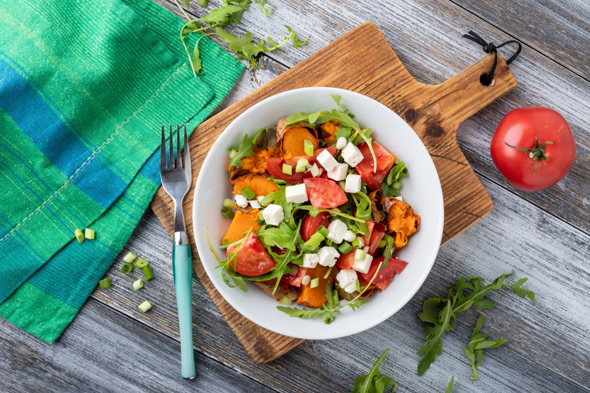 Salade de patates douces