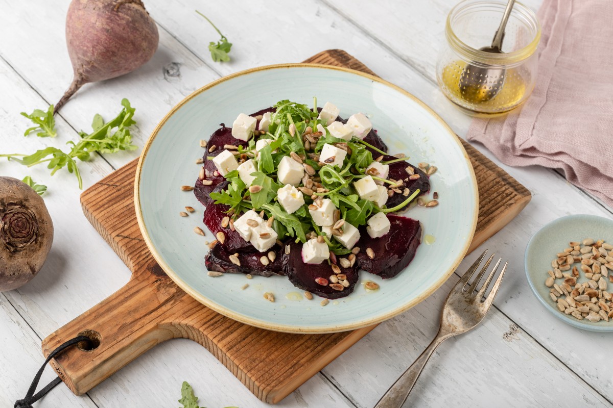 Carpaccio de remolacha