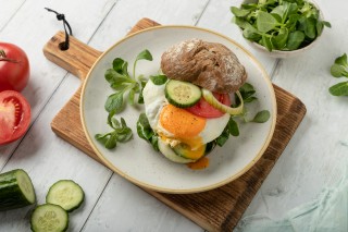 Fried egg sandwich