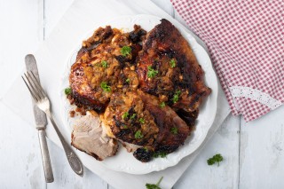 Pilons de dinde au four