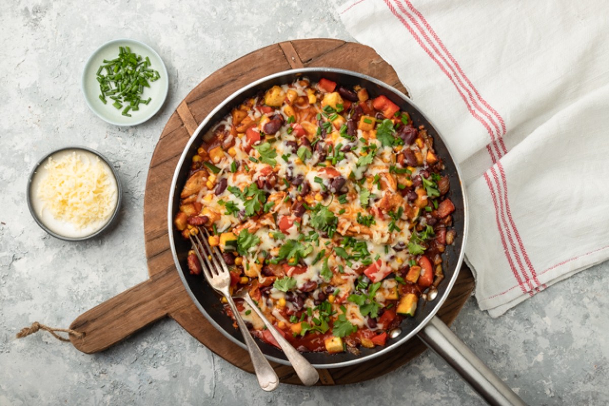 Tex-mex with chicken
