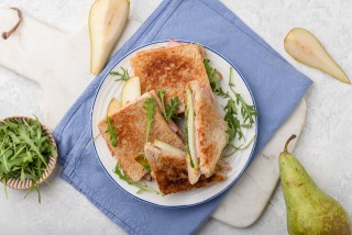Toast peren en kaas