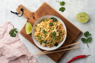 Fried rice with chicken