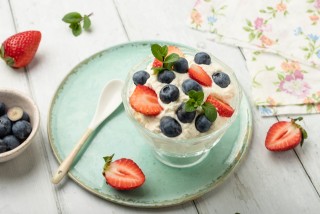 Crema di mascarpone con frutta