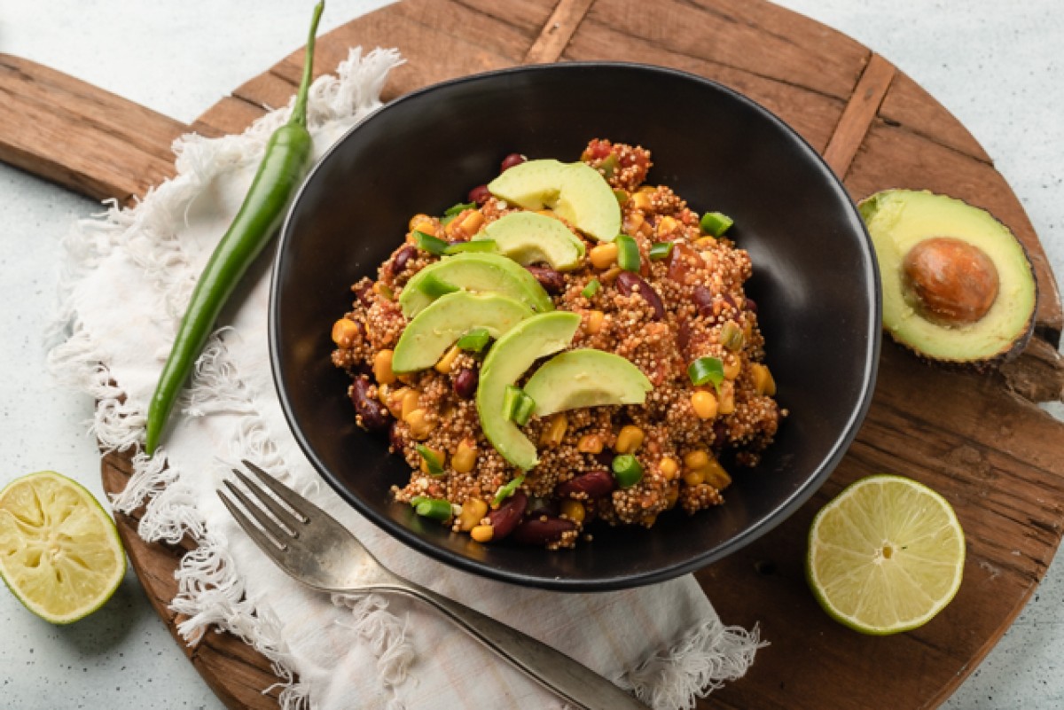 Quinoa mexicana a la sartén