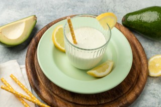Cocktail de yaourt à l'avocat