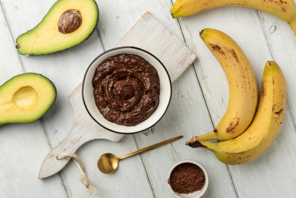 Crema de chocolate con aguacate