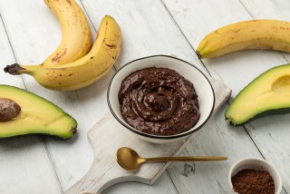 Chocoladecrème van avocado