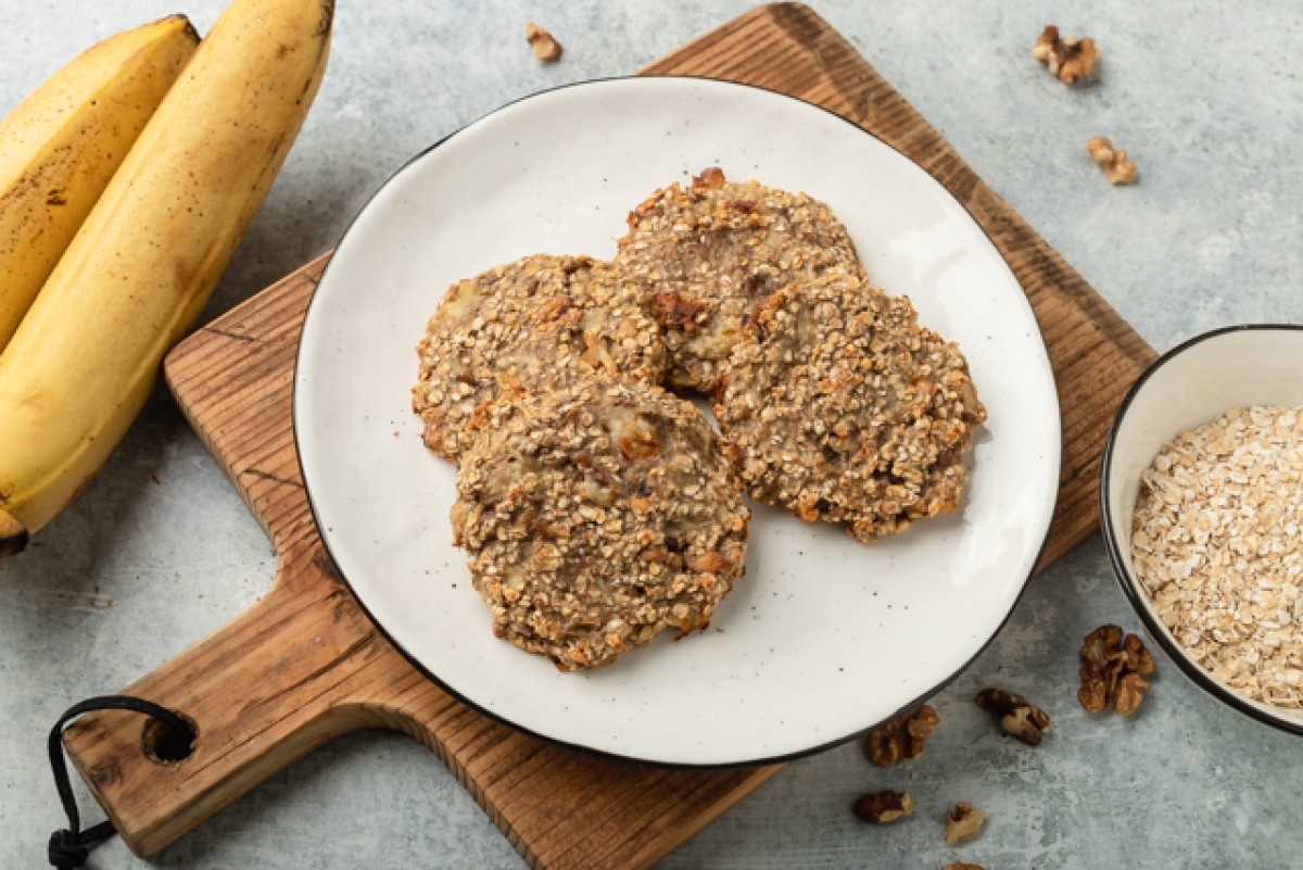 Oatmeal cookies from 3 ingredients