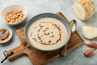 Crème de haricots
