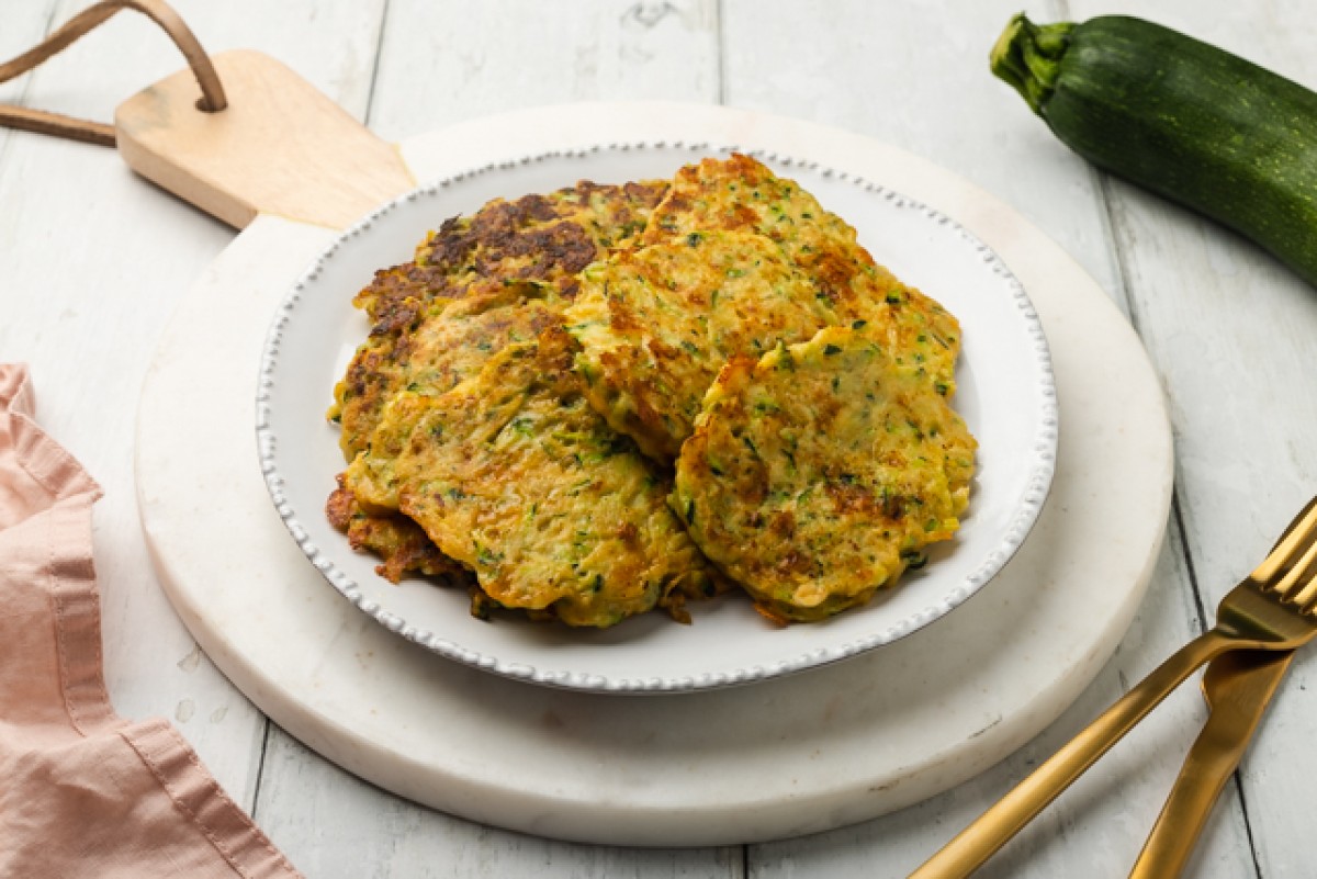 Galettes de courgette au fromage