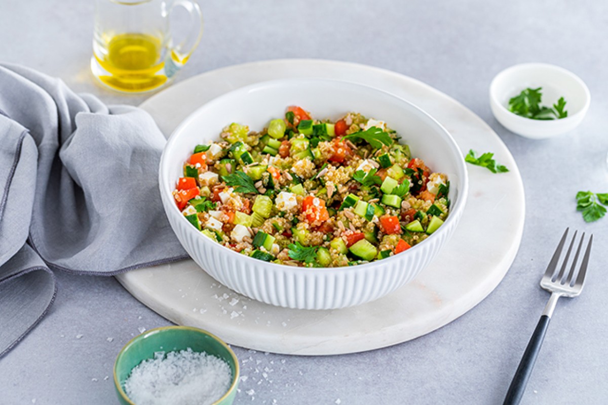 Quinoa-Feta-Salat