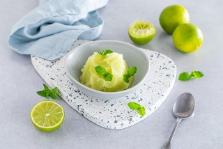 Sorbete de melón express