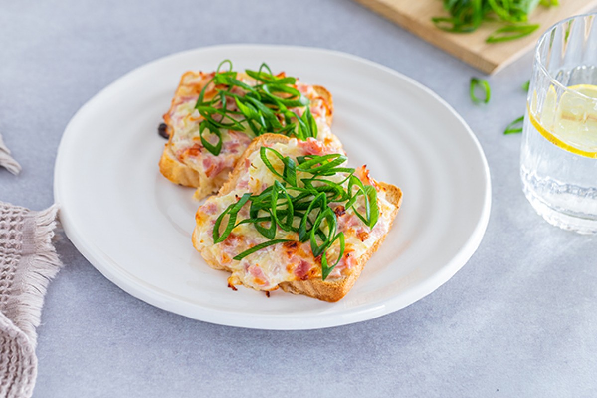 Flammkuchen-Toasts