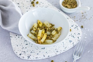 Asparagus and caper salad
