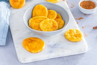 Kwark koekjes met kaneel