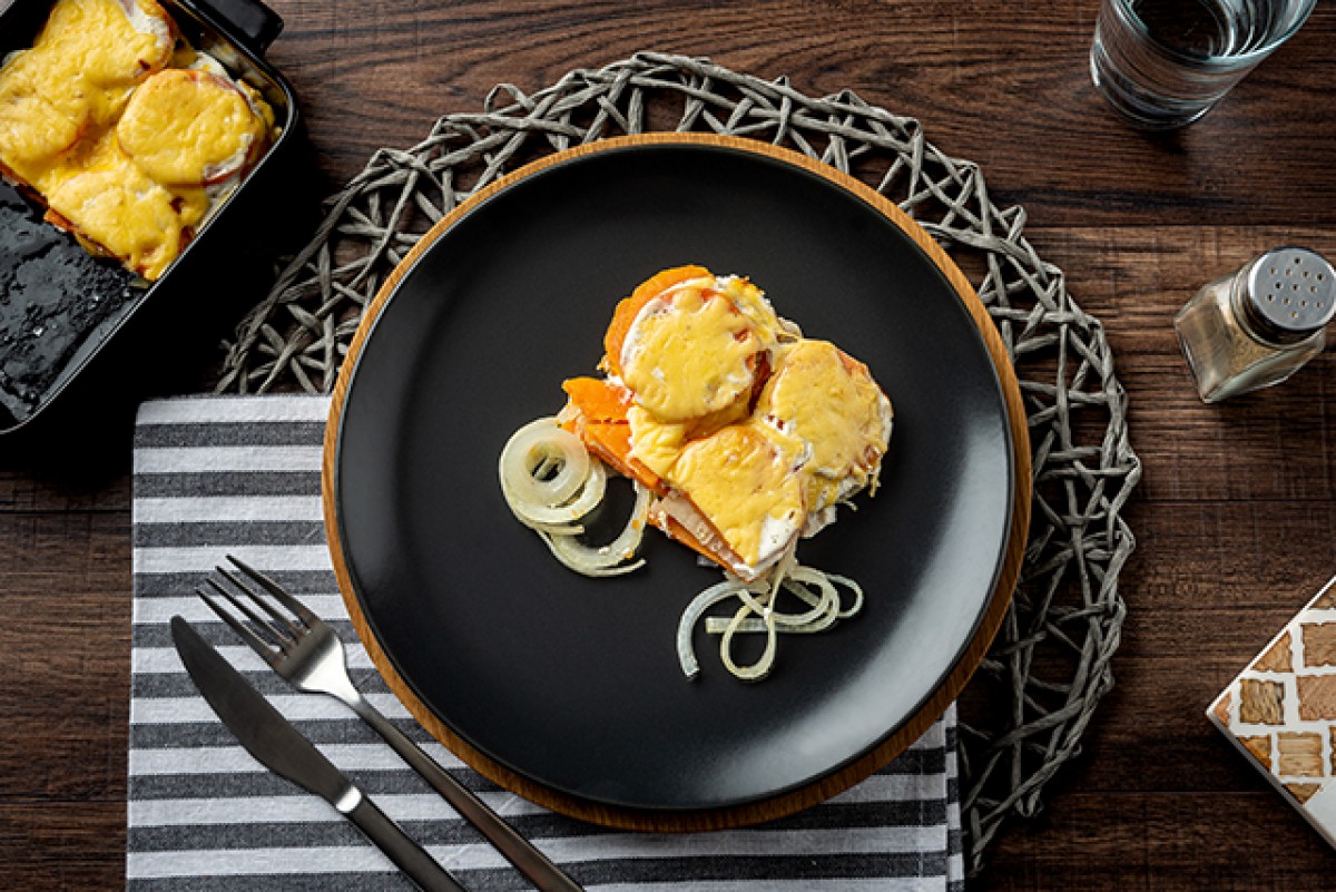 Sformato di patate dolci semplice