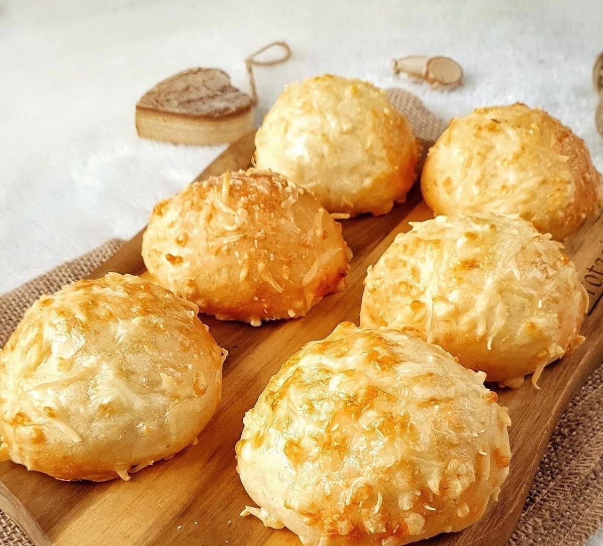 Dinkel-Käse-Brötchen