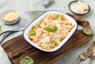 Pâtes aux quatre fromages