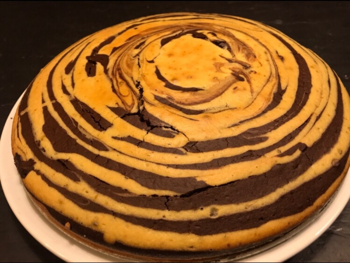 Torta zebrata