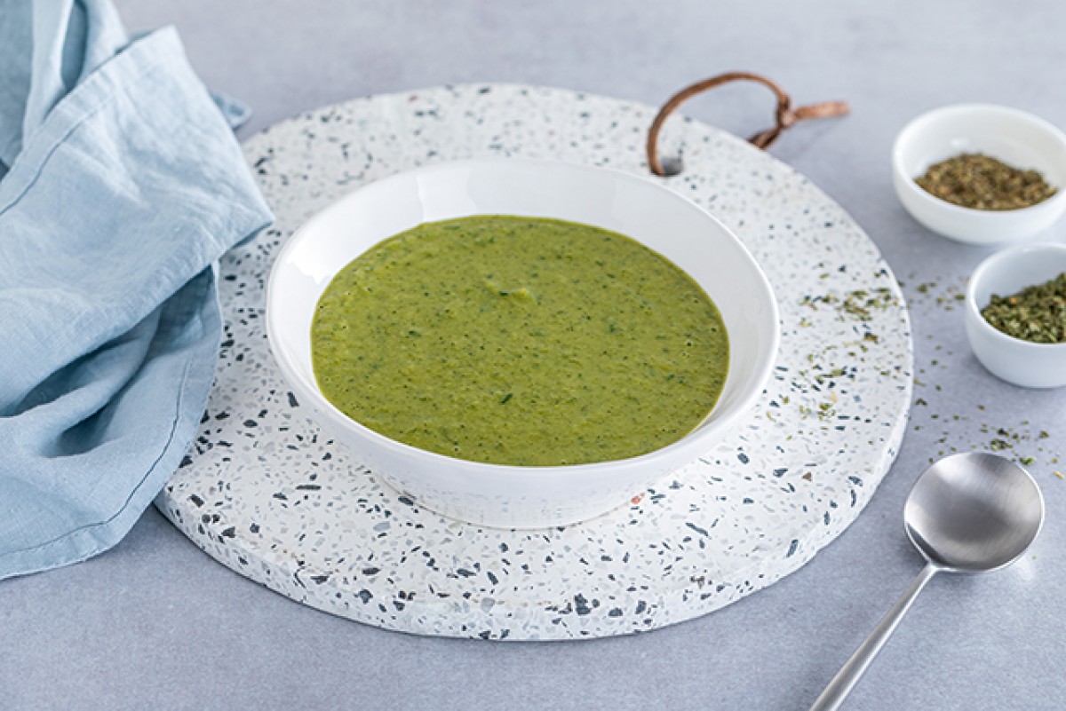 Soupe de céleri et brocoli