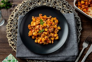Moussaka bulgare (au dinde et aux pommes de terre)