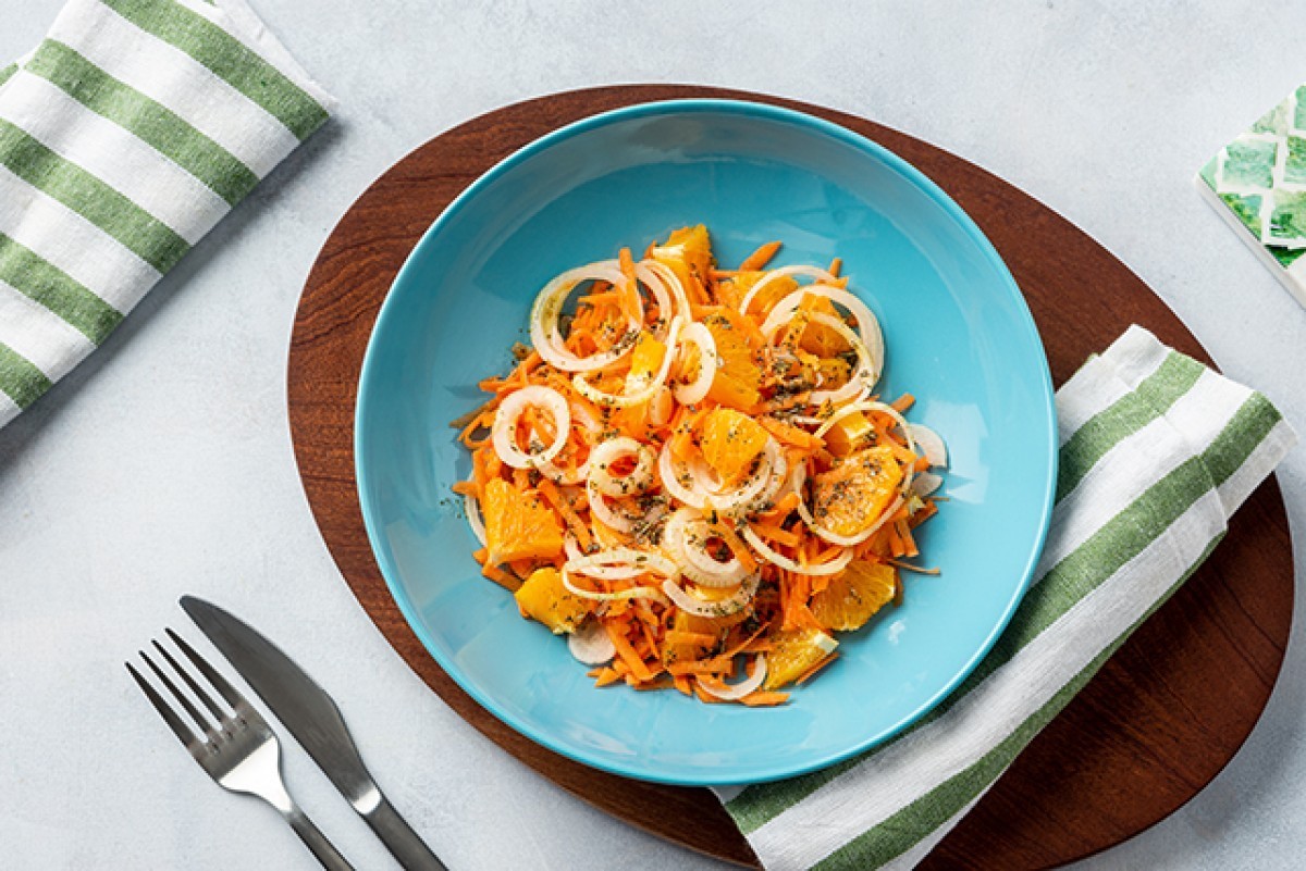 Orangen-Möhren-Salat