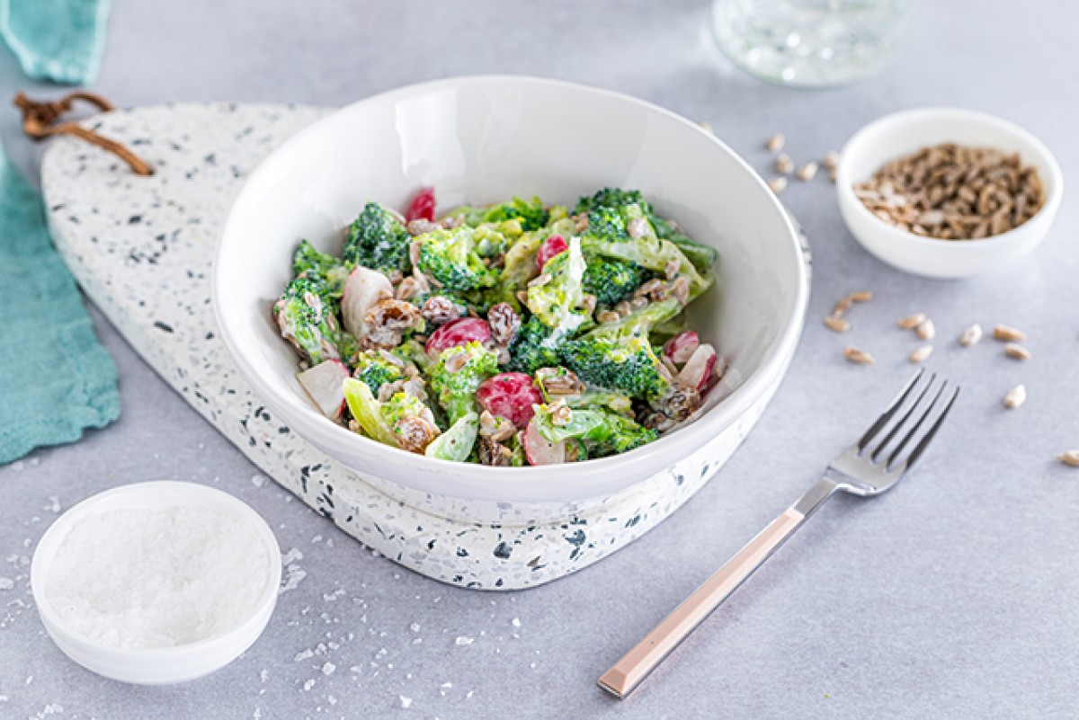 Salade de brocoli et radis