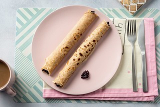 Crêpes à la confiture