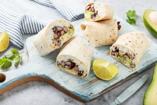 Vegetarisches Burrito