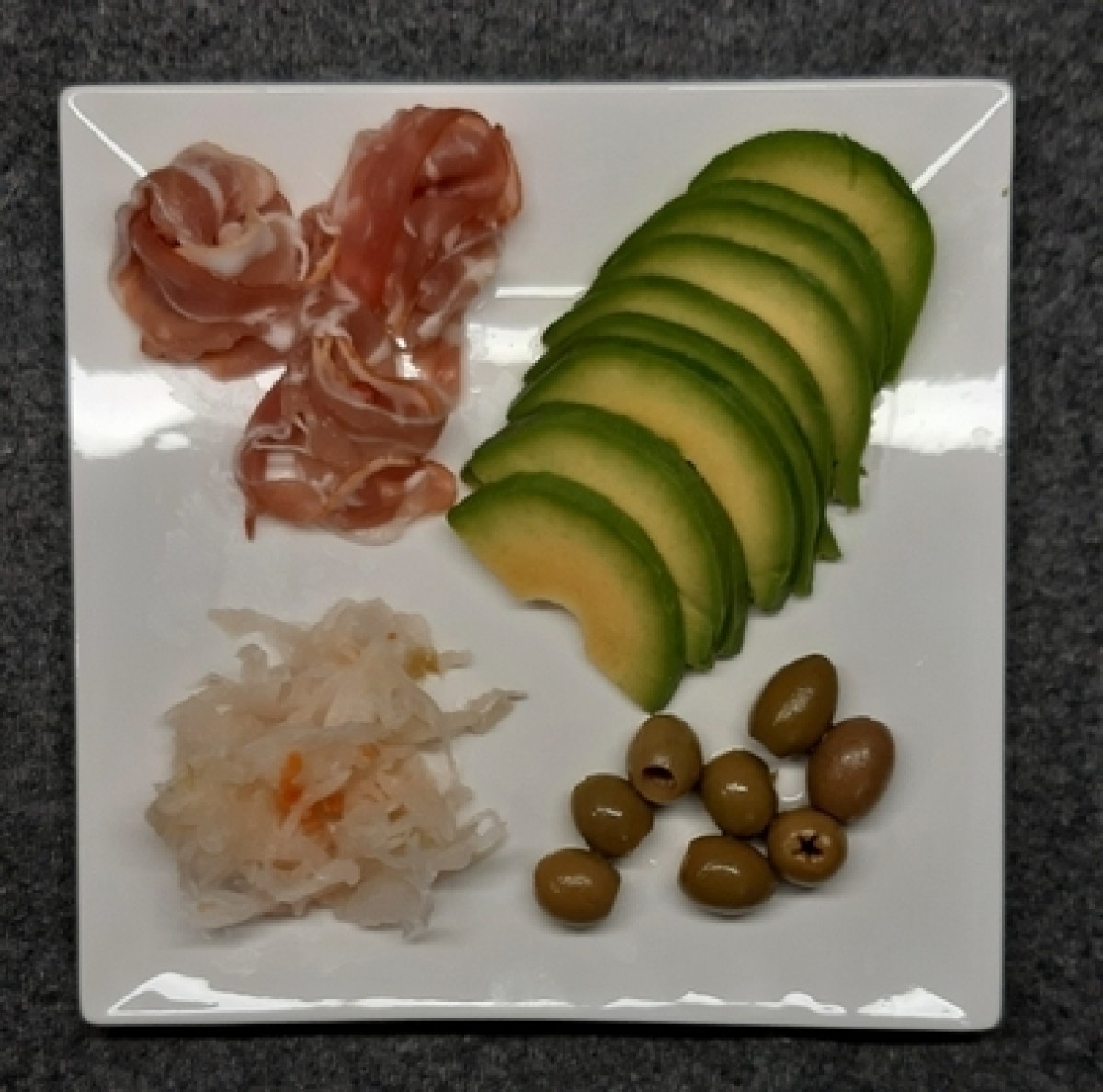 Keto-Snackplatte