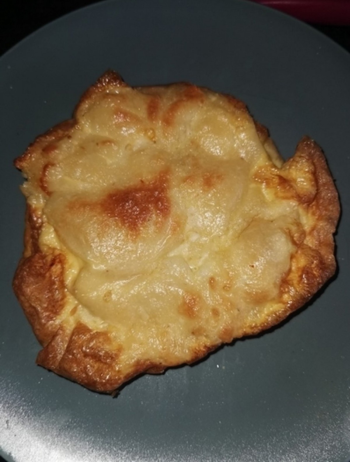 Taschen aus geriebenem Mozzarella