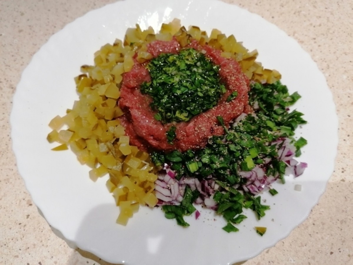 Tartare de bœuf