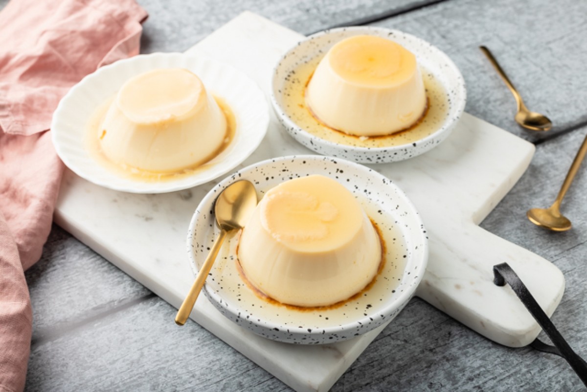 Flan fait maison