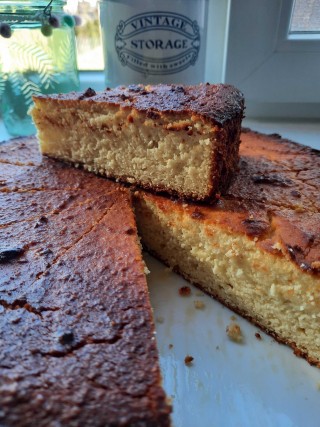 Mandel-Quark Kuchen (Kohlenhydratarm)