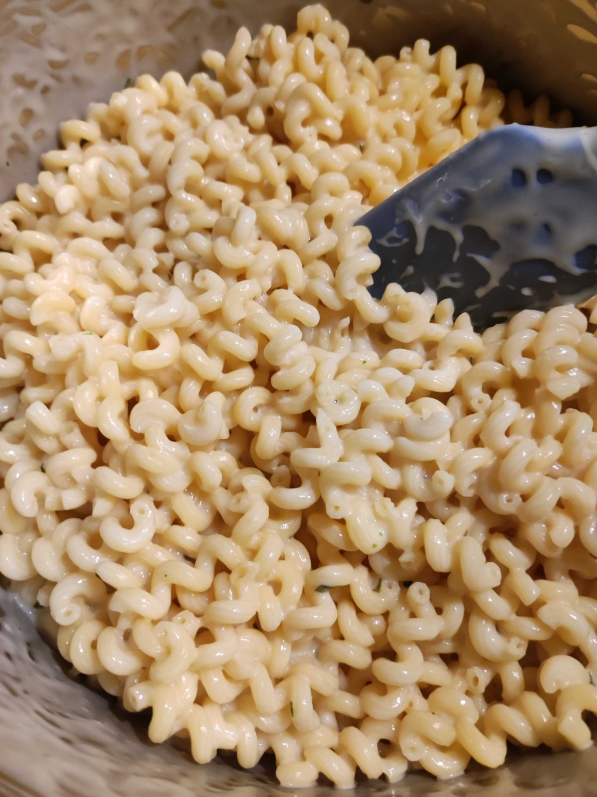 Nudeln mit Käsesauce - Fertiggericht