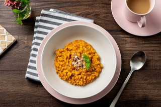 Porridge with carrot