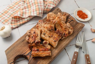 Grilled bacon