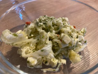 Chniakohl-Feta-Salat