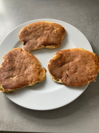 Protein-Pancakes mit Apfel