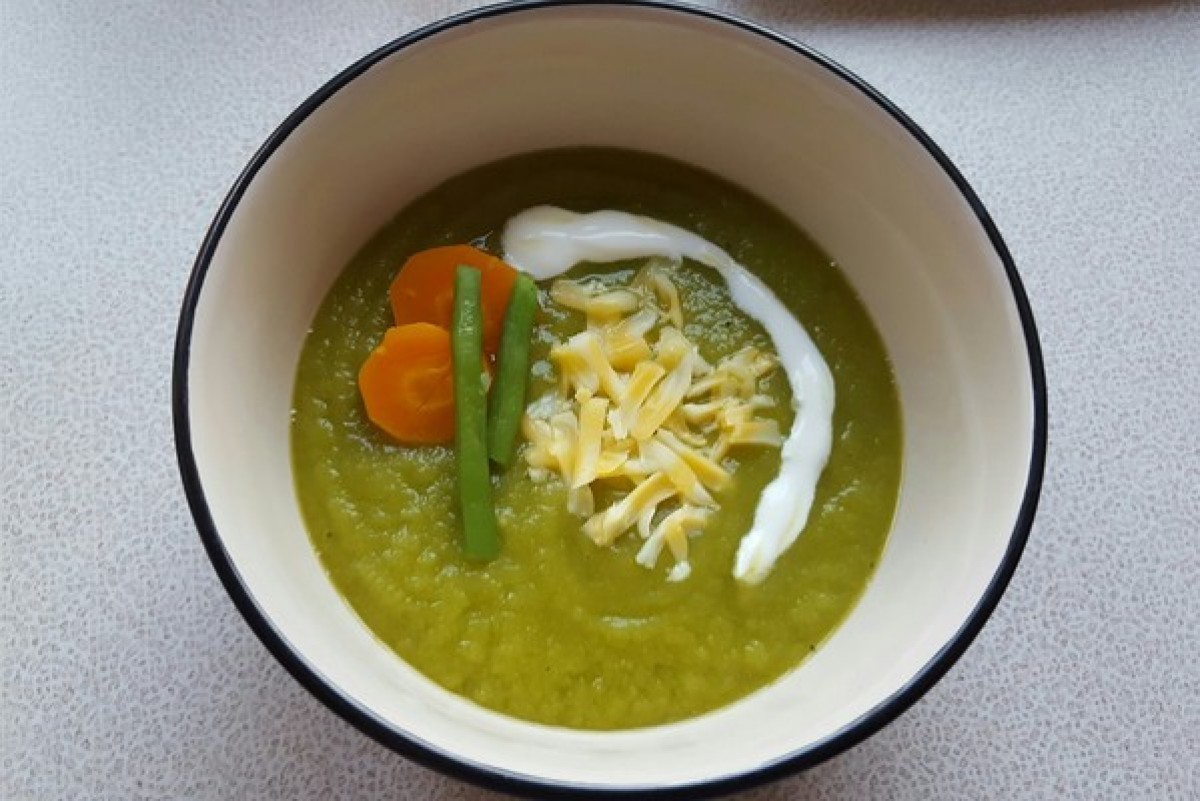 Soupe de haricots verts