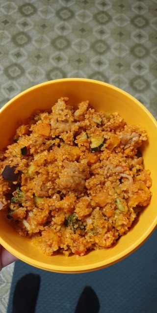 Gemüse Bulgur Pfanne veggi