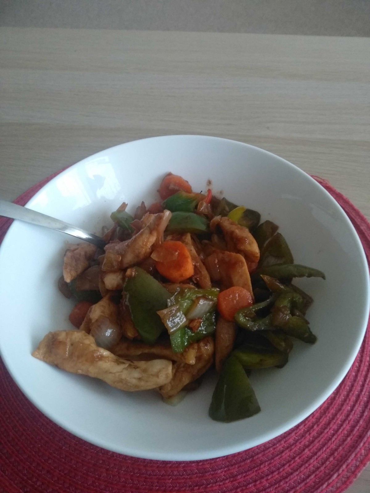 Balsamic chicken with vegetables