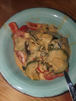 Rotes Thai Curry Kokus
