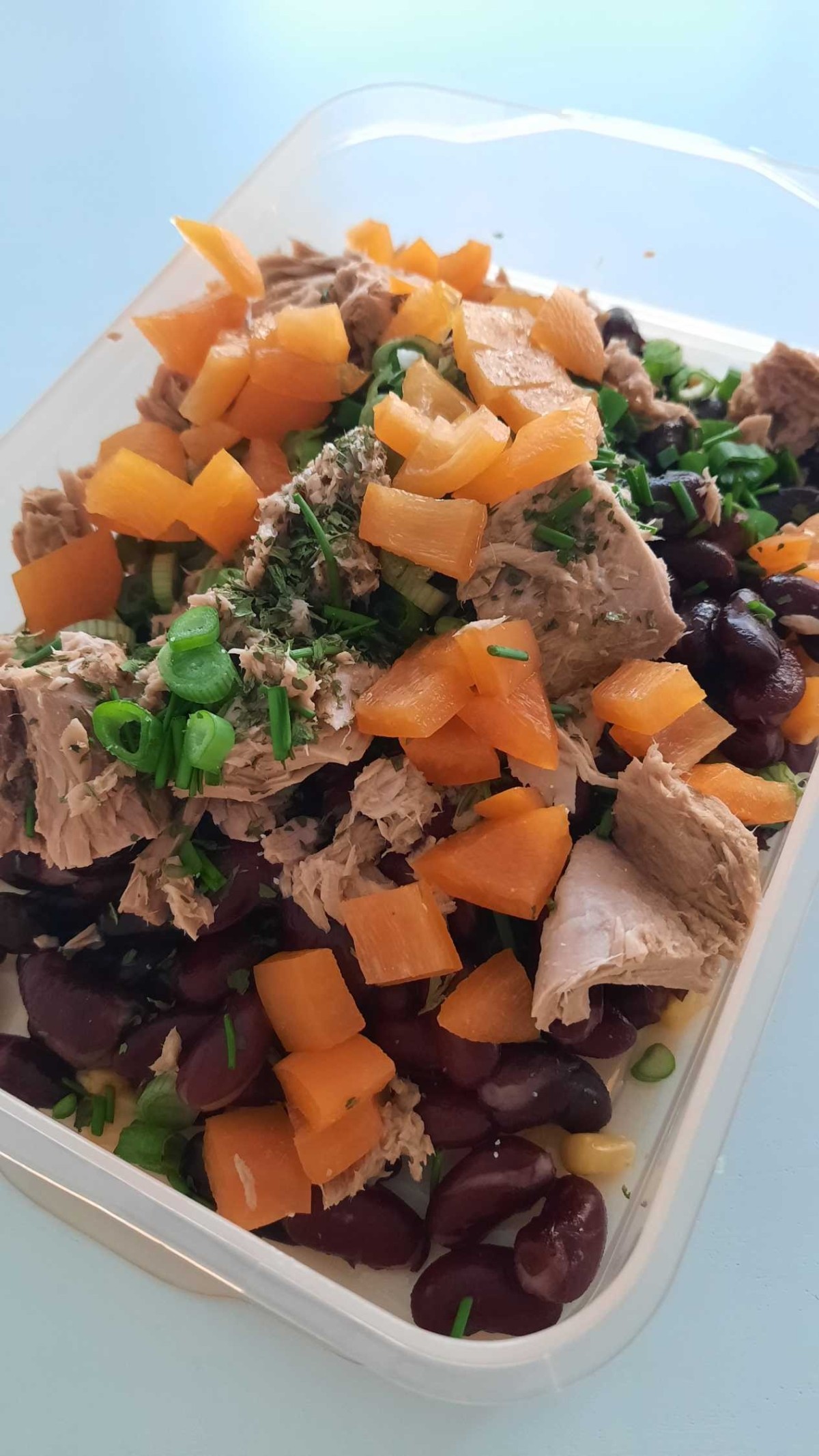 Bunter Bohnen-Thunfisch-Salat