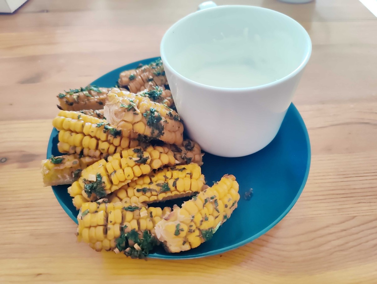 Cornribs mit yogurtdeep