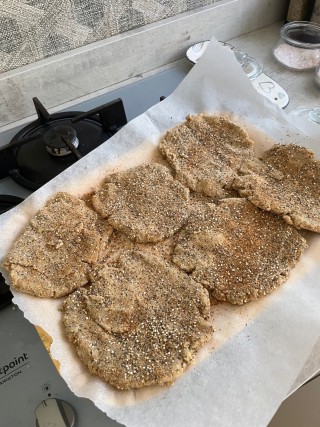 Cotolette ceci e fagioli