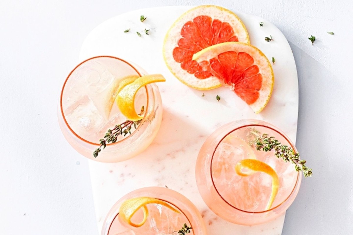 Thymian-Grapefruit-Mocktail